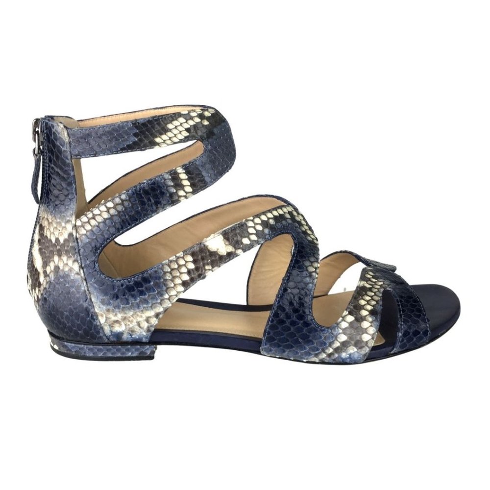Alexandre Birman Felicie Python Cage Sandals EU 3… - image 9